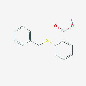 B074789 2-(Benzylsulfanyl)benzenecarboxylic acid CAS No. 1531-80-2