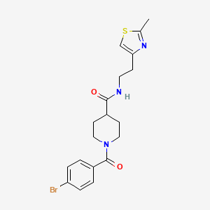 4-[6-(4-fluorophenyl)pyrimidin-4-yl]-N-isopropylpiperazine-1-carboxamide