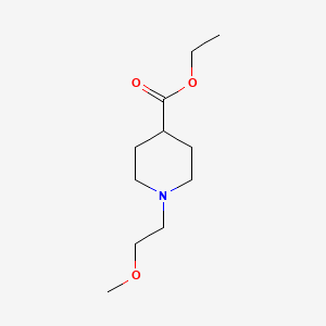 Ethyl 1-(2-methoxyethyl)piperidine-4-carboxylate