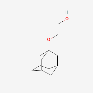 molecular formula C12H20O2 B7479595 2-(1-Adamantyloxy)ethanol 