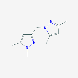 molecular formula C11H16N4 B7479863 NoName_4448 
