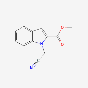 Methyl 1-(cyanomethyl)indole-2-carboxylate
