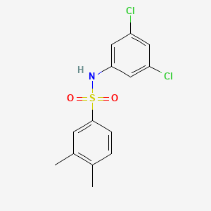 N-(3,5-dichlorophenyl)-3,4-dimethylbenzenesulfonamide