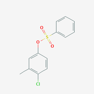 molecular formula C13H11ClO3S B7480144 Benzenesulfonic Acid 4-Chloro-3-methylphenyl Ester 