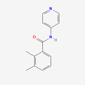 molecular formula C14H14N2O B7481045 2,3-dimethyl-N-pyridin-4-ylbenzamide 