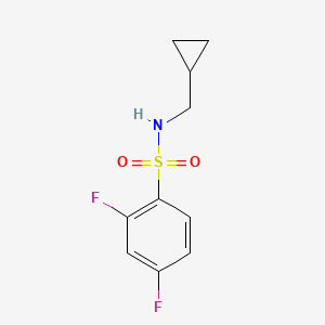 N-(cyclopropylmethyl)-2,4-difluorobenzenesulfonamide