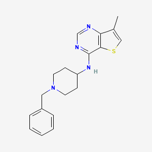 N-(1-benzylpiperidin-4-yl)-7-methylthieno[3,2-d]pyrimidin-4-amine