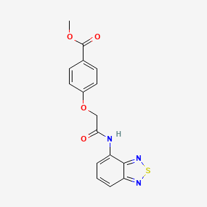 Methyl 4-[2-(2,1,3-benzothiadiazol-4-ylamino)-2-oxoethoxy]benzoate