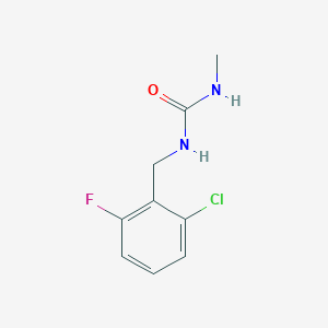 1-[(2-Chloro-6-fluorophenyl)methyl]-3-methylurea