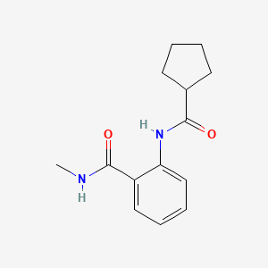 2-(cyclopentanecarbonylamino)-N-methylbenzamide