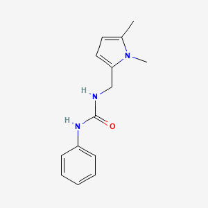 1-[(1,5-Dimethylpyrrol-2-yl)methyl]-3-phenylurea