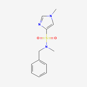 N-benzyl-N,1-dimethyl-1H-imidazole-4-sulfonamide