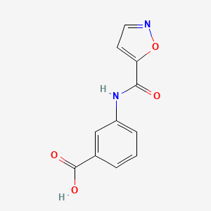 3-[(1,2-Oxazole-5-carbonyl)amino]benzoic acid