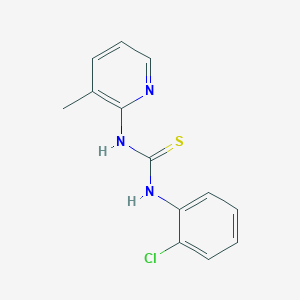 Thiourea, N-(2-chlorophenyl)-N'-(3-methyl-2-pyridinyl)-