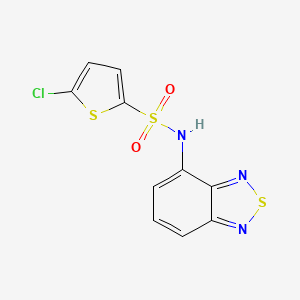 N-(2,1,3-benzothiadiazol-4-yl)-5-chlorothiophene-2-sulfonamide