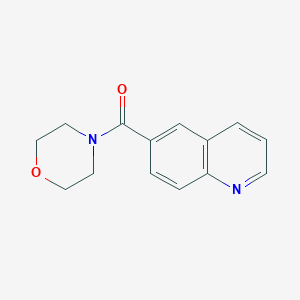 Morpholin-4-yl(quinolin-6-yl)methanone