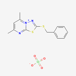 molecular formula C14H14ClN3O4S2 B7481820 C14H14ClN3O4S2 