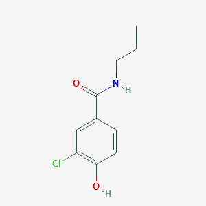 3-chloro-4-hydroxy-N-propylbenzamide