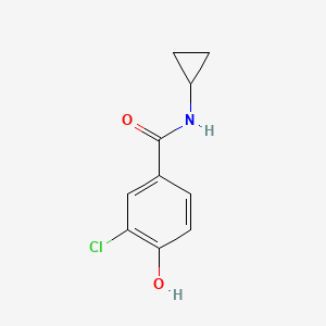 3-chloro-N-cyclopropyl-4-hydroxybenzamide