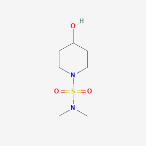 molecular formula C7H16N2O3S B7481987 4-hydroxy-N,N-dimethylpiperidine-1-sulfonamide 