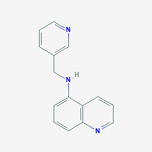 N-(pyridin-3-ylmethyl)quinolin-5-amine