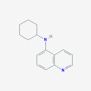 N-cyclohexylquinolin-5-amine