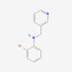 2-bromo-N-(pyridin-3-ylmethyl)aniline