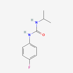 molecular formula C10H13FN2O B7482204 1-(4-Fluorophenyl)-3-isopropylurea 