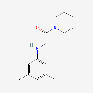 2-(3,5-Dimethylanilino)-1-piperidin-1-ylethanone