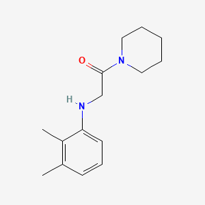 2-(2,3-Dimethylanilino)-1-piperidin-1-ylethanone