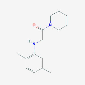 2-(2,5-Dimethylanilino)-1-piperidin-1-ylethanone