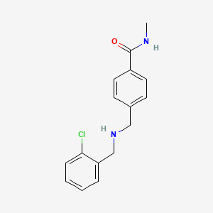 4-[[(2-chlorophenyl)methylamino]methyl]-N-methylbenzamide