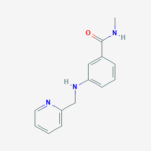 N-methyl-3-(pyridin-2-ylmethylamino)benzamide