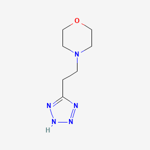 4-[2-(2H-tetrazol-5-yl)ethyl]morpholine