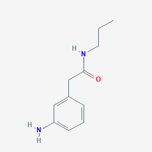 2-(3-aminophenyl)-N-propylacetamide