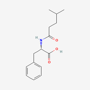 N-(4-Methylpentanoyl)-L-Phenylalanine