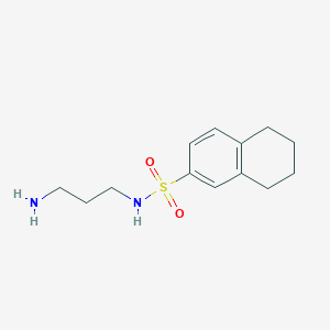 N-(3-aminopropyl)-5,6,7,8-tetrahydronaphthalene-2-sulfonamide