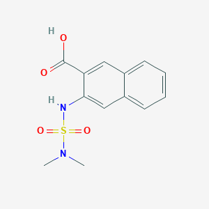 3-(Dimethylsulfamoylamino)naphthalene-2-carboxylic acid