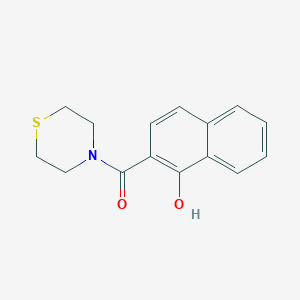 (1-Hydroxynaphthalen-2-yl)-thiomorpholin-4-ylmethanone