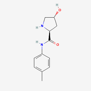 (2S,4R)-4-hydroxy-N-(4-methylphenyl)pyrrolidine-2-carboxamide