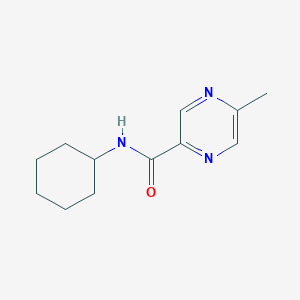 N-cyclohexyl-5-methylpyrazine-2-carboxamide