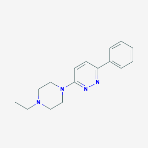 molecular formula C16H20N4 B7483146 3-(4-Ethylpiperazin-1-yl)-6-phenylpyridazine 