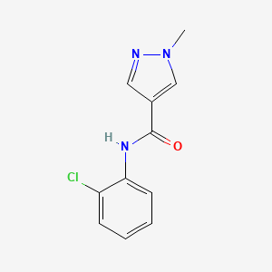 N-(2-chlorophenyl)-1-methylpyrazole-4-carboxamide