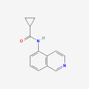 N-(isoquinolin-5-yl)cyclopropanecarboxamide