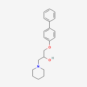 1-(Biphenyl-4-yloxy)-3-piperidin-1-yl-propan-2-ol