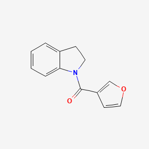 2,3-Dihydroindol-1-yl(furan-3-yl)methanone