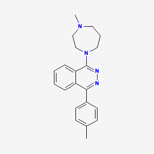 1-(4-Methyl-1,4-diazepan-1-yl)-4-(4-methylphenyl)phthalazine