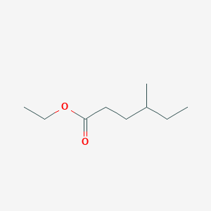 molecular formula C9H18O2 B074837 4-甲基己酸乙酯 CAS No. 1561-10-0