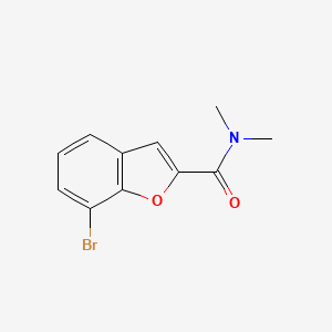 7-Bromo-N,N-dimethyl-benzofuran-2-carboxamide