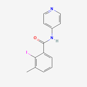 2-iodo-3-methyl-N-pyridin-4-ylbenzamide